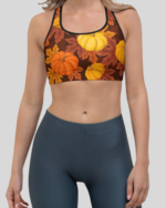 Hot Soft pumpkin print bra - Image 2