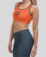 Orange Bodies in Motion Bra - Image 2