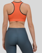 Orange Bodies in Motion Bra - Image 3