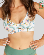 Longline Plunge Bikini Top - Image 2