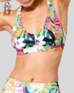 Longline Plunge Bikini Top